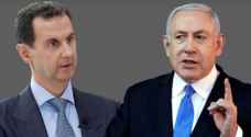 نتنياهو يوجه لأول مرة رسالة الى الأسد