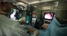 استئصال ورم نادر لمريض بمدينة الحسين الطبية في الأردن