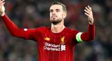 جوردان هندرسون قائد ليفربول أفضل لاعب في العام بإنجلترا