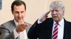 رسالة شخصية من ترمب إلى الأسد