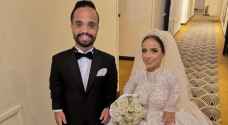 صور من زفاف أشهر عروسان مصريان من قصار القامة
