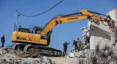 الاحتلال يهدم عمارة سكنية قيد الانشاء في جبل المكبر بالقدس