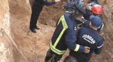 وفاة عامل وافد بانهيار اتربة في جرش
