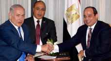 نتنياهو يشكر السيسي على جهوده
