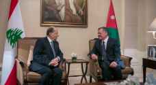 الملك يتلقى اتصالاً هاتفياً من الرئيس اللبناني