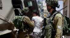 جيش الاحتلال يجري حملة اعتقالات بالضفة والقدس