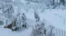 عاصفة ثلجية قوية تضرب لبنان