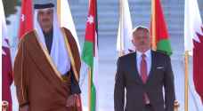 أمير قطر يدعم كافة القرارات والإجراءات التي تهدف إلى حفظ أمن الأردن واستقراره