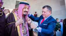الملك سلمان يتمنى للأردن التقدم والازدهار بمناسبة مئويته الأولى