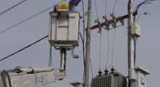 فصل التيار الكهربائي عن مناطق في إربد والمفرق الاثنين