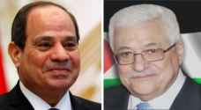 رسالة من السيسي للرئيس الفلسطيني: أدعمكم بالفعل لا بالقول