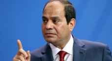 السيسي يدعو إلى إنهاء الانقسام الفلسطيني