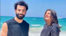 ديانا هشام بصحبة محمد صلاح.. وتعلق: "الأسطوري المتواضع"