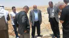 امين عام سلطة المياه يتفقد الواقع المائي في الطفيلة