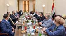 دودين يبحث مع الجانب المصري أوجه التعاون بين مؤسسات الإعلام الرسمي