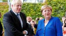 جونسون يستقبل ميركل في الثاني من تموز