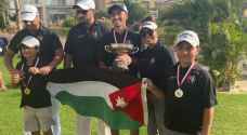 منتخب الجولف الوطني يحقق كأس بطولة مصر الدولية للناشئين