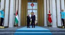 بدء لقاء الرئيس أردوغان ونظيره الفلسطيني