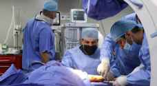الطواقم الطبية في المستشفى الميداني الأردني غزة تجري عملية جراحية نوعية