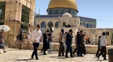 مستوطنون يقتحمون الأقصى بحراسة شرطة الاحتلال