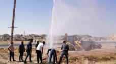 اعتداءات متكررة على خطوط المياه في البادية الشمالية الشرقية