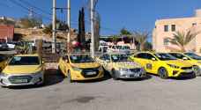 وقفة احتجاجية لسائقي التكسي الأصفر في وادي موسى والبترا.. صور