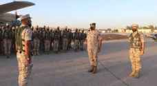 القوة الأردنية المشاركة في تمرين "النجم الساطع" تغادر إلى مصر - صور