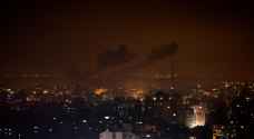 اطلاق صاروخ من قطاع غزة تجاه مستوطنات غلاف غزة