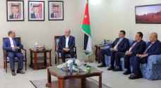 العودات يؤكد أهمية الشركة الأردنية الفلسطينية في تسويق المنتجات الزراعية