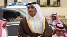 وزير الخارجية القطري في أبو ظبي