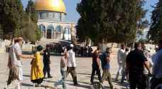 مستوطنون يقتحمون الأقصى ويؤدون صلوات صامتة