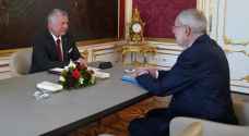 الملك والرئيس النمساوي يجريان مباحثات في فيينا