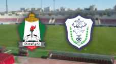 الوحدات يتخطى شباب العقبة بخماسية في دوري المحترفين