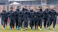 منتخب النشامى يتدرب في مينسك للقاء بيلاروسيا الثلاثاء