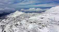عاصفة ثلجية وأمطار غزيرة تضرب لبنان