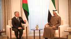 الملك يجري مباحثات مع ولي عهد أبو ظبي
