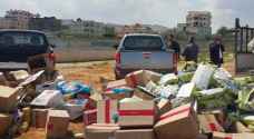 ضبط وإتلاف طن من السلع منتهية الصلاحية في معان
