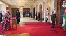 الملك يتقبل أوراق اعتماد عدد من السفراء