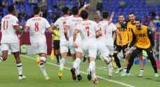 النشامى إلى ربع نهائي كأس العرب بعد الفوز على فلسطين ٥-١