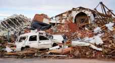 ارتفاع حصيلة قتلى الأعاصير المدمرة في الولايات المتحدة
