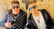 بعد أداء العمرة.. حمو بيكا وحسن شاكوش في الرياض لحفل غنائي