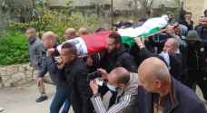الفلسطينيون يشيعون جثمان الفتى ابوصلاح - صور