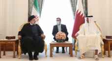 أمير قطر يلتقي الرئيس الإيراني في الدوحة