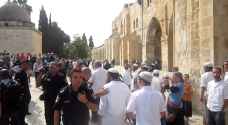 مستوطنون متطرفون يقتحمون الأقصى من جهة باب المغاربة