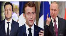 "الإليزيه": الرئيس الفرنسي تواصل مع بوتين و بزيلينسكي