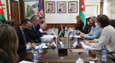 الشريدة يبحث مع نائبة مدير الوكالة الأمريكية للتنمية برنامج المساعدات الأمريكية