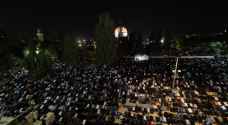 ربع مليون مصلٍ يحيون ليلة القدر في الأقصى