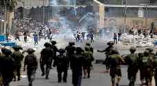 إصابات بالاختناق بمواجهات مع الاحتلال في نابلس