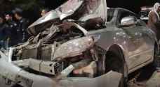 بالفيديو.. إصابتان بحادث سير مروع على طريق البحر الميت