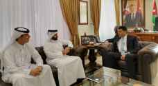 وزير العمل يبحث سبل التعاون مع مؤسسة قطرية لتشغيل الأردنيين